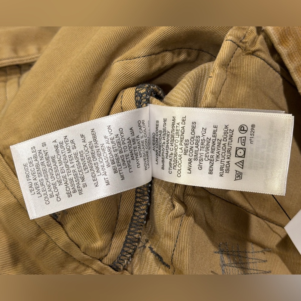 RRL Ralph Lauren Field Patchwork Corduroy Trouser Pants - Picture 13 of 13